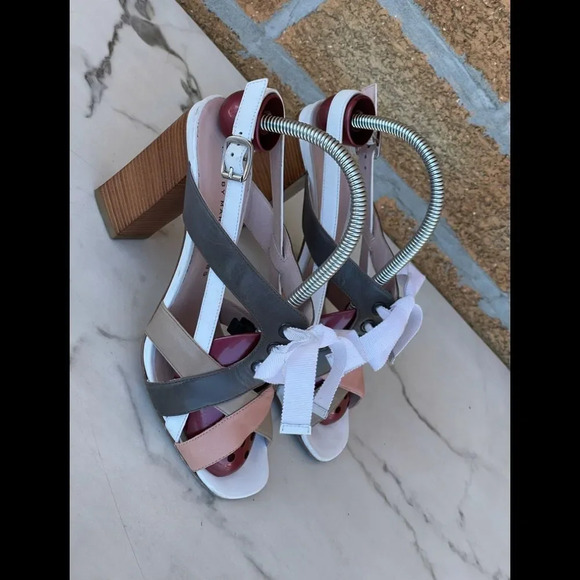 Marc by Marc Jacobs multicolored heel sandals 37 - Picture 4 of 14
